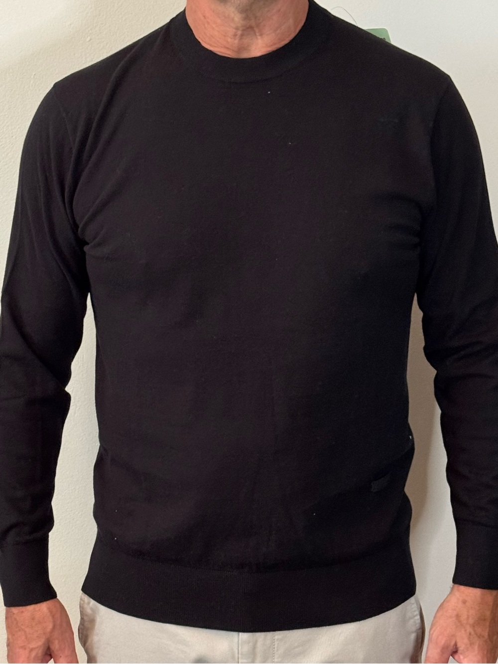 Karl Lagerfeld-NWT/Men's M/Slim Crewneck Sweater - Lightweight knit